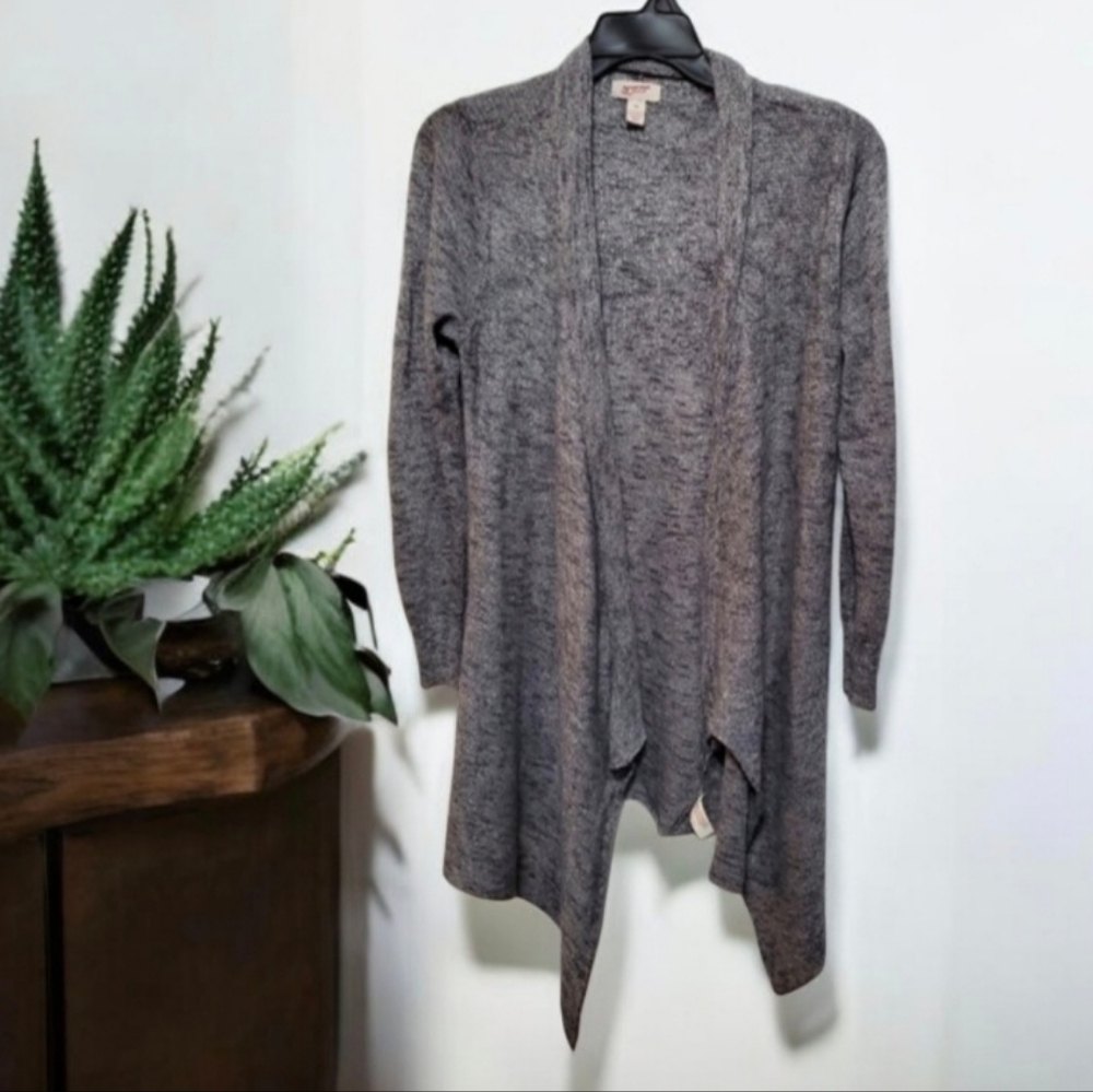 Gray Open Front Cardigan size XXL ARIZONA JEAN co.